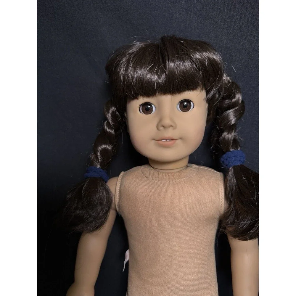 American Girl Doll Pleasant Company JLY #16 Dark Hair, Brown Eyes Bangs